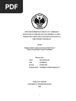 Download Pengaruh Perhatian Orang Tua Terhadap Pengetahuan Wiraswasta Dan Pembinaan Jiwa Wiraswasta by adee13 SN46494521 doc pdf