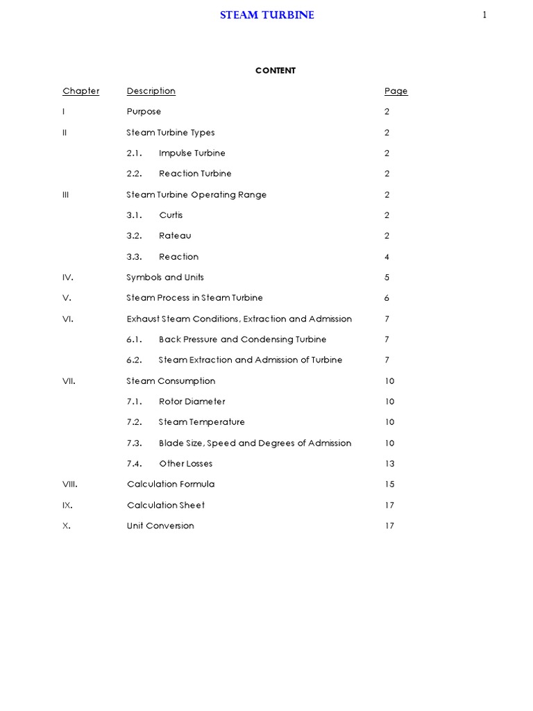 Steam Turbine Overview PDF | PDF | Turbine | Steam