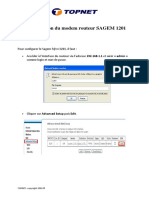 Configuration Du Modem Routeur Sagem 1201 PDF - PDF
