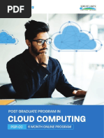 Cloud Computing: Post Graduate Program in