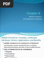 Mobile Commerce and Ubiquitous Computing