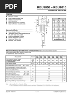 KBU1000 - KBU1010: Features