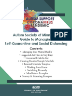 Autism Society of Minnesota Guide To Managing Self-Quarantine and Social Distancing