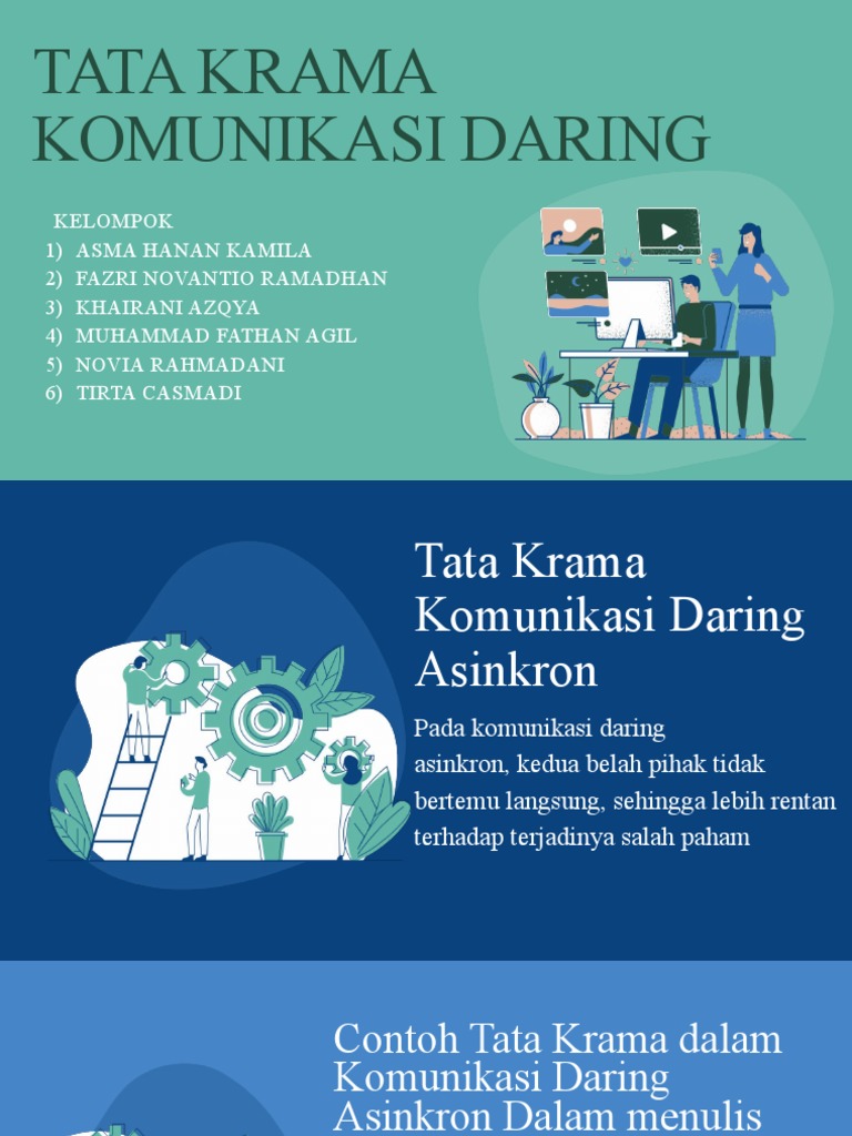 Tata Krama Komunikasi Daring