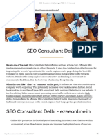 SEO Consultant Delhi