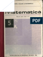 Manual Matematica 5 1989