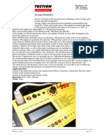 Protection Relay Test Set 3-Ph Type PGX30/10 E Generale:: Onsulting Anufacturing Ommissioning