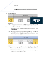 Analisa Rasio Keuangan Perusahaan PT. ULTRAJAYA MILK