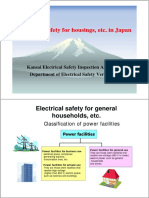 Electrical Safety For Housings, Etc. in Japan Electrical Safety For Housings, Etc. in Japan