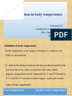Altered Body Temperature Kiran Mam Presentation