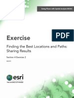 Exercise: Finding The Best Locations and Paths: Sharing Results