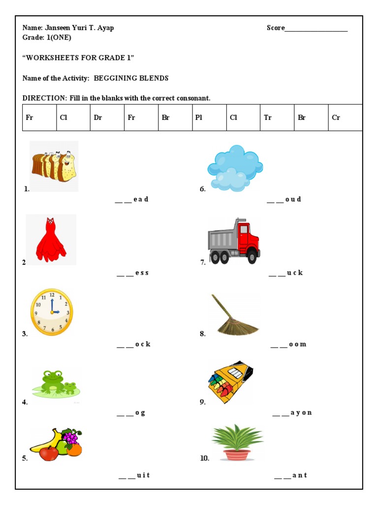 yuri worksheets pdf languages language arts discipline