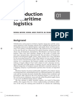 Introduction To Maritime Logistics PDF