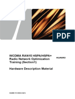 Wcdma Ran15 Hspa/Hspa+ Radio Network Optimization Training (Section1) Hardware Description Material