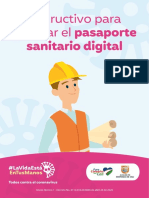 Cartilla Pasaporte Sanitario Digital (Independientes)