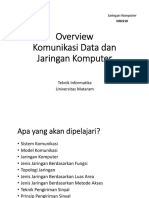 1 - Overview Komdat Dan Jarkom PDF