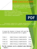 FIRE LOAD calculation