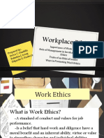 Workplace Ethics: Oc. Gua Dilla Rub Eliza J. Ic Ong Edg Ardo G. O Xale S Jr. Prep Ared by