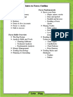 Intro To Forex Outline PDF