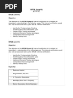 ATSTC7 Level 0 ISTQB Info Summary