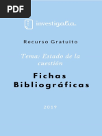 Investigalia-Ficha Bibliografica-2019 | PDF | Ciencias de la ...