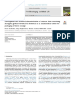 Development and Structural Characterization of Chitosan Films Containing PDF