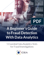 A Beginner's Guide To Fraud Detection With Data Analytics