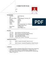 CURRICULUM VITAE Andre Ohy