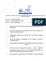 Solutions to Stress and Strain Relations and 2D Elasticity Problems