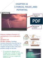 Electric Forces, Fields, and Potential: Lightning