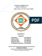 Laporan Presentasi Sistem Operasi Kelompok 7