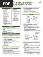 Carbohydrate Chemistry: Digestion, Absorption & Transport