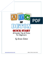 ABCs of Detox Quick Start Guide