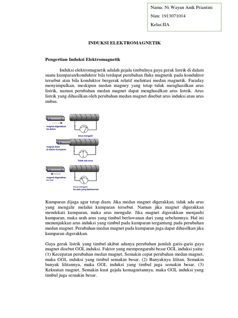 Induksi Elektromagnetik
