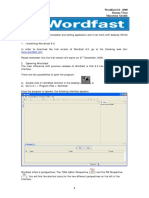 Wordfast Training PDF
