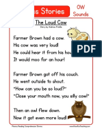 OW-sounds - Phonics Stories PDF