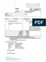 Proforma Invoice: Amount in Words: Five Thousand Six Hundred and Sixty Four Only