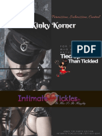 2017 Kinky Korner Adult Romance Party Katalog