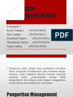 kel 2 pentingnya management risiko