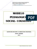 Modelo Pedagógico Social Cognitivo