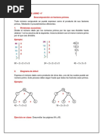 Combinaciones Simples de Hasta Tres Por Cuatro: Actividad ...