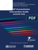 mhGAP Humanitarian Intervention Guide (mhGAP-HIG) - English Version