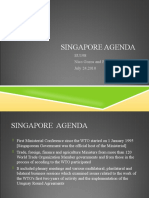 Singapore Agenda Ministerial Conference