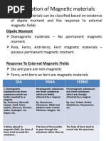 Parison of Dia para Ferro