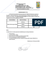 02 - COMUNICADO Entrega de Alimentos