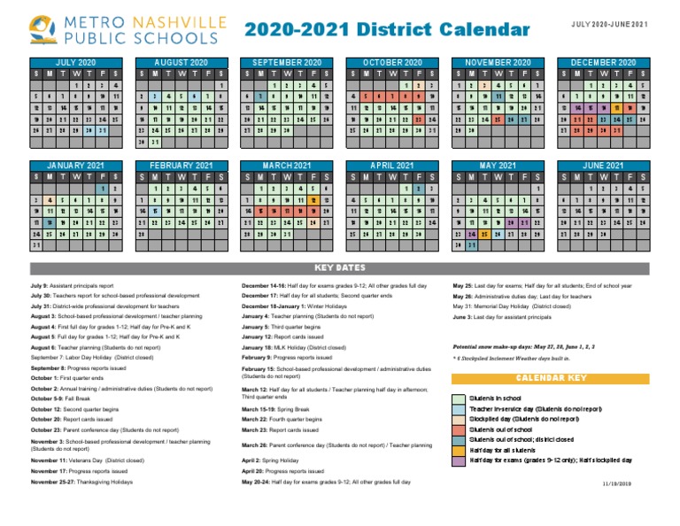 Mnps 202122 Calendar Customize and Print