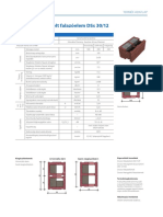 Durisol Hoszigetelt Falazoelem DSs 30 12 Termekadatlap
