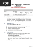 DBMS LAB Manual Iare