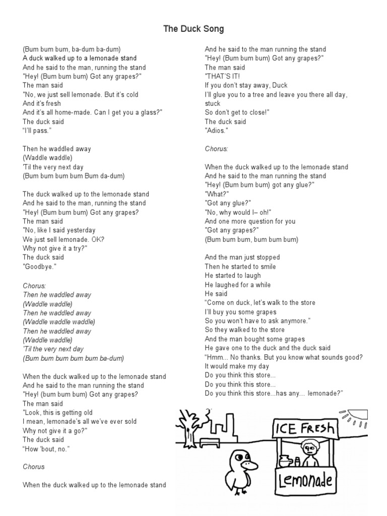 Tell Me The Duck Story | PDF