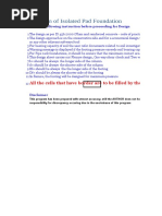 Isoloated Footing Design